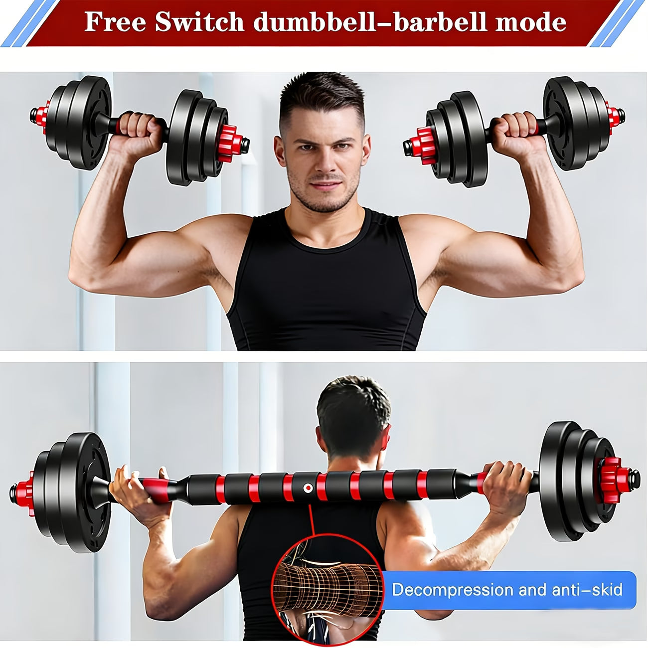 VITAL FORCE SA – Adjustable Dumbbell Set