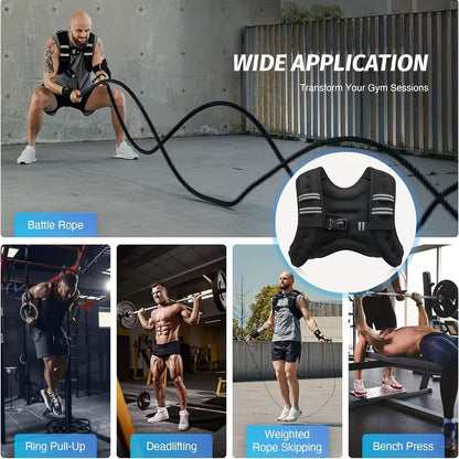 Adjustable Weight Vest for Men & Women – Build Strength, Train Harder